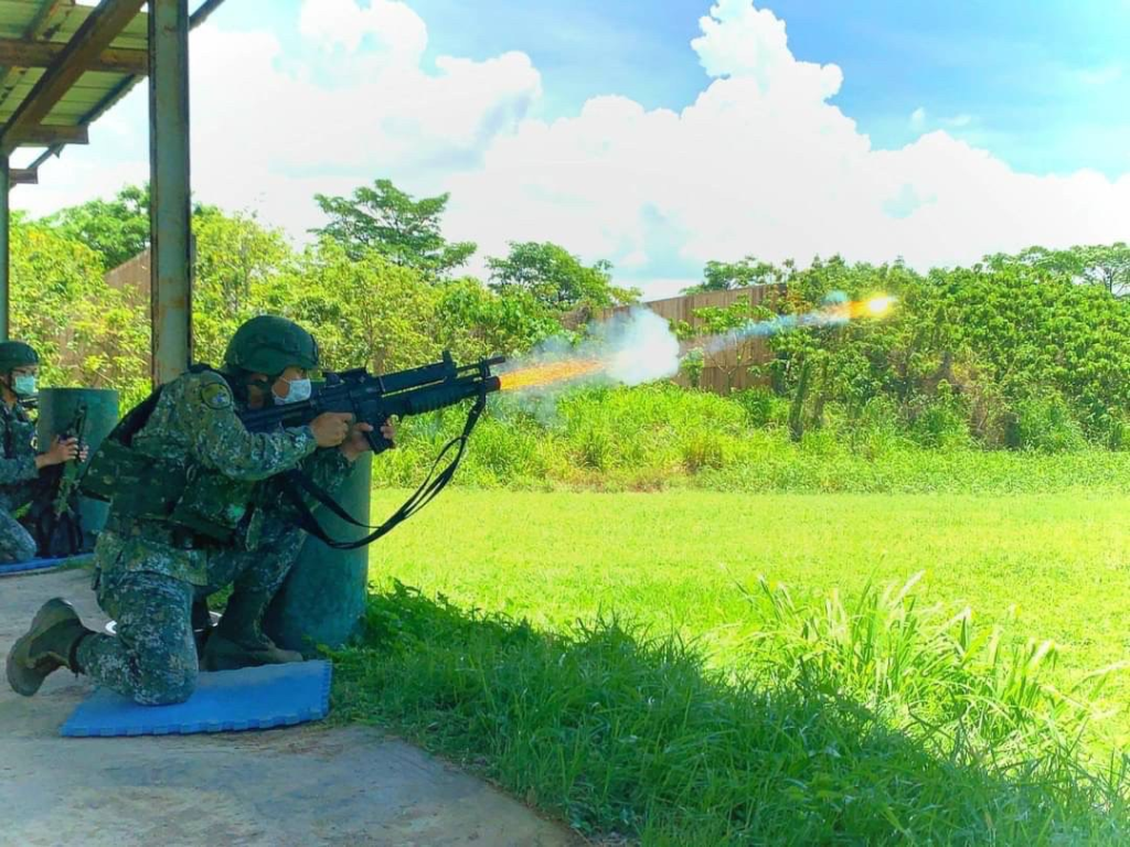 強化T85榴彈發射器運用效能 204指揮部進行實彈射擊