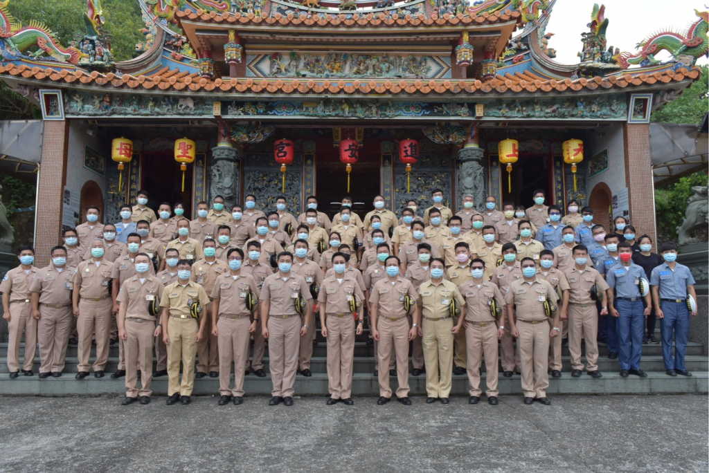 海軍一六八艦隊25周年隊慶 祈福任務順利慰勉官兵辛勞