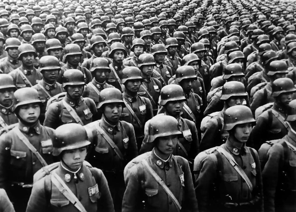 1937年黃埔投入813淞滬戰役(國史館)