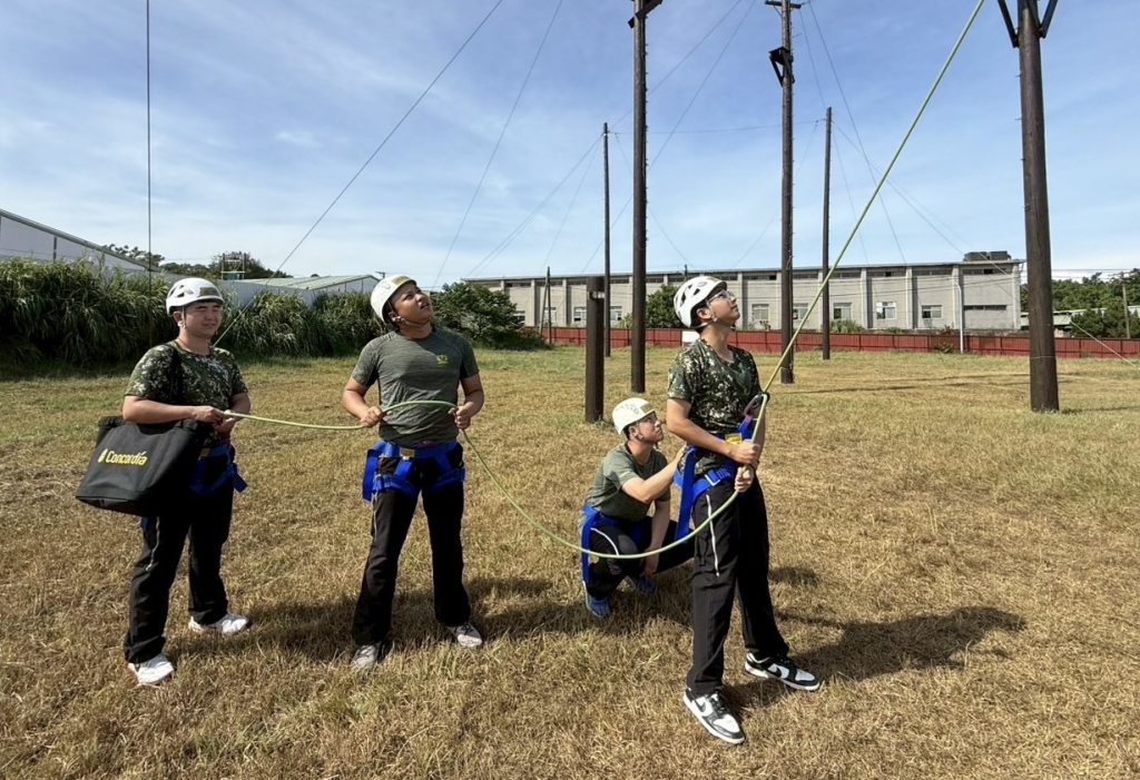 陸軍北測中心實施「合理冒險訓練初階訓」(陸軍部隊訓練北區聯合測考中心提供)