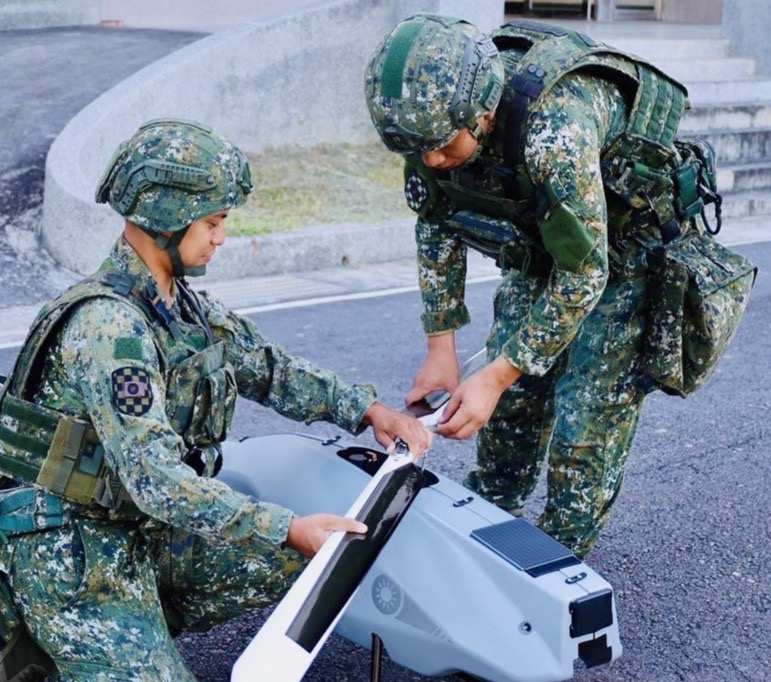 333旅無人機飛行訓練(陸軍機步第333旅提供)