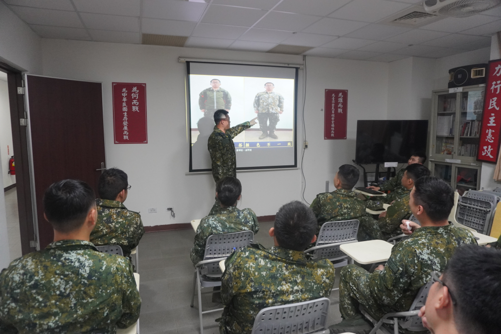 五支部運輸兵群辦理內部管理示範講習(陸軍第五地區支援指揮部運輸兵群提供)