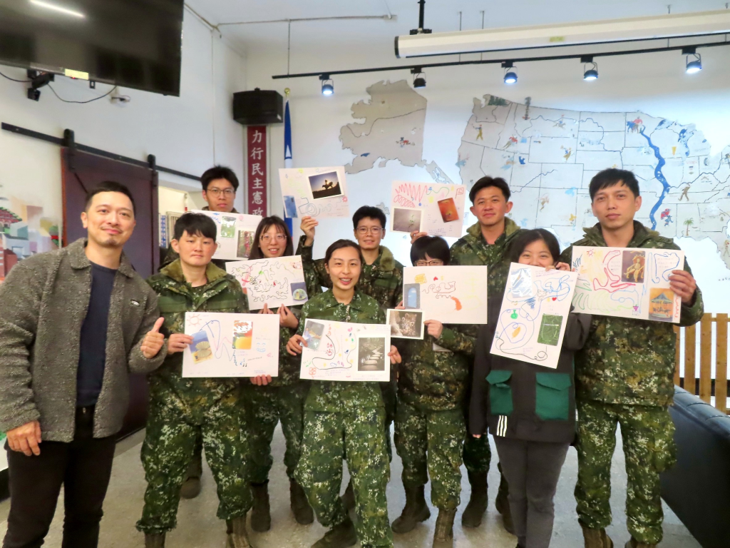 馬支營補給連團體輔導活動(陸軍馬祖地區支援營提供)