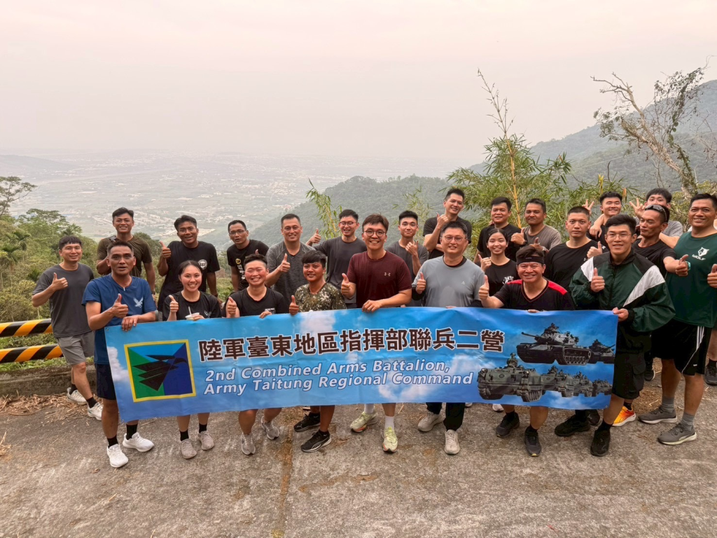 東指部軍士官團教育活動(陸軍臺東地區指揮部聯兵二營提供)