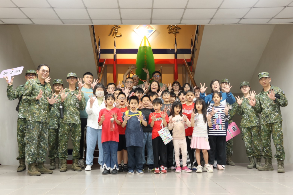 陸軍58砲指部四校參訪(陸軍第58砲兵指揮部提供)