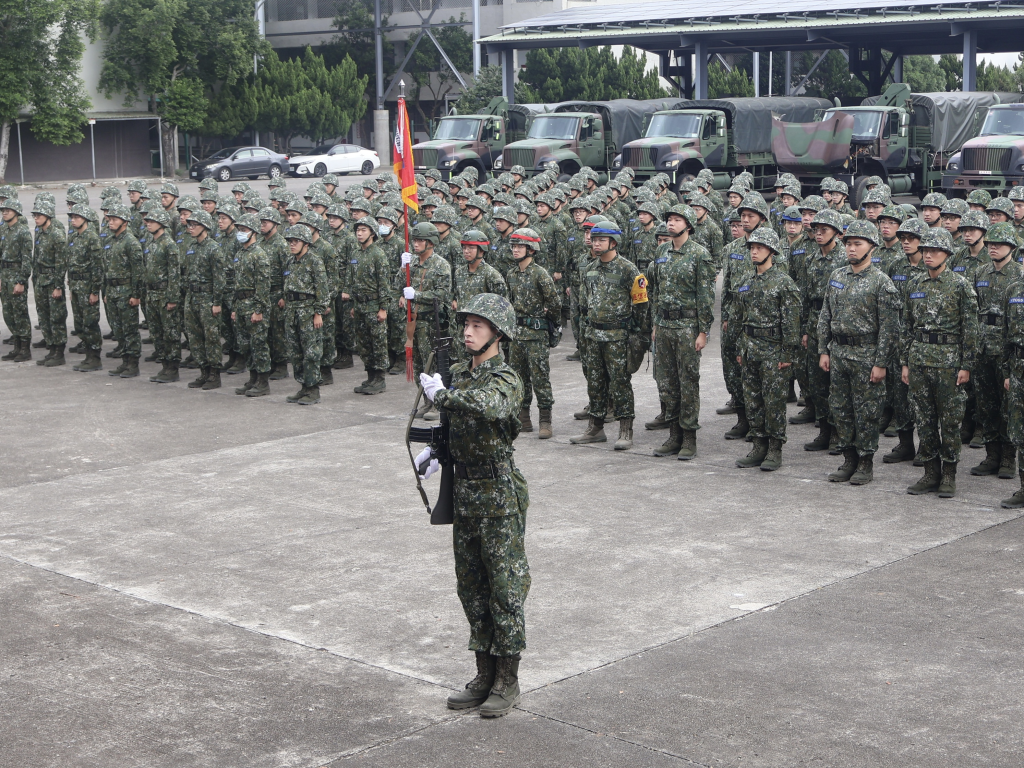 249旅步四營​常備兵役軍事訓練役開訓典禮 勉勵扎根軍事素養(陸軍步兵第249旅步四營提供)