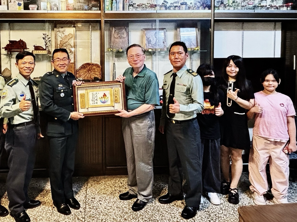 兵整中心表揚模範父親 弘揚父德傳承孝道精神(陸軍兵工整備發展中心提供)